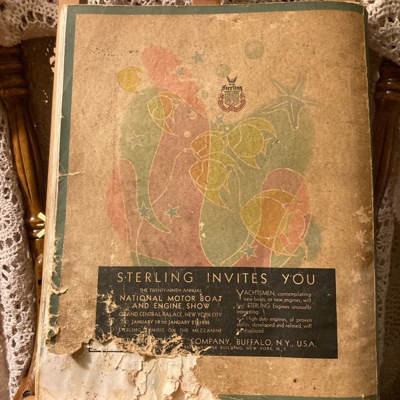 Vintage Fortune Magazine, January 1934 - Damage, Art and Ads - Picture 2 of 15